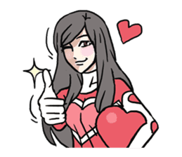 AsB - 116 Heartketball sticker #11125103