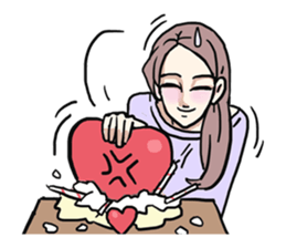 AsB - 116 Heartketball sticker #11125115