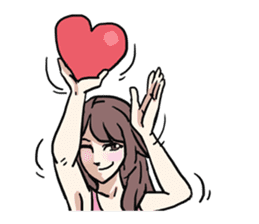 AsB - 116 Heartketball sticker #11125116