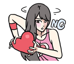 AsB - 116 Heartketball sticker #11125118