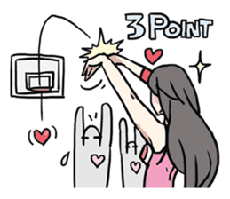 AsB - 116 Heartketball sticker #11125119