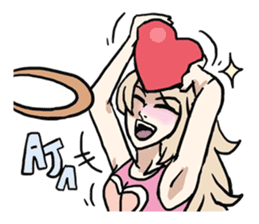 AsB - 116 Heartketball sticker #11125120