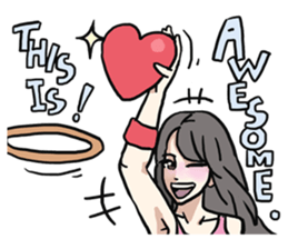 AsB - 116 Heartketball sticker #11125126