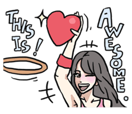 AsB - 116 Heartketball sticker #11125126