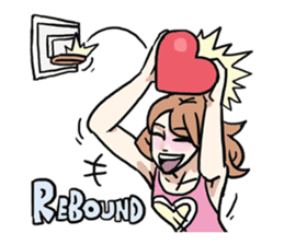 AsB - 116 Heartketball sticker #11125130