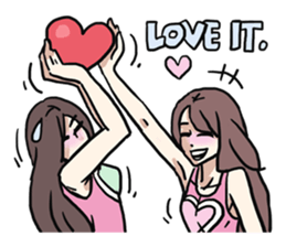 AsB - 116 Heartketball sticker #11125131