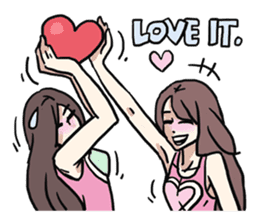 AsB - 116 Heartketball sticker #11125131