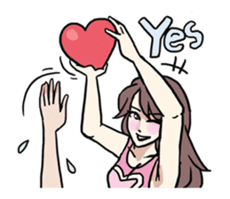 AsB - 116 Heartketball sticker #11125132