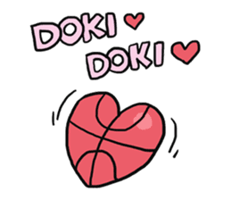 AsB - 116 Heartketball sticker #11125135