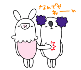 PANDA USAGI KOALAaaa sticker #11125402