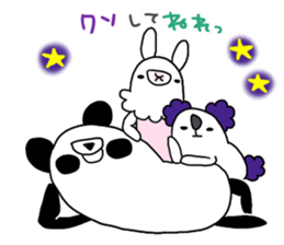 PANDA USAGI KOALAaaa sticker #11125412