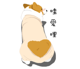 Corgi and West Highland White Terrier sticker #11125465