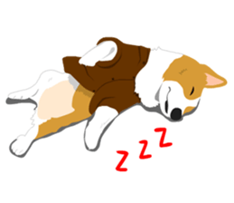 Corgi and West Highland White Terrier sticker #11125488