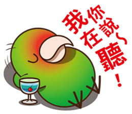 Curry bird & his friends sticker #11125623