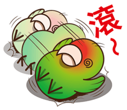 Curry bird & his friends sticker #11125627