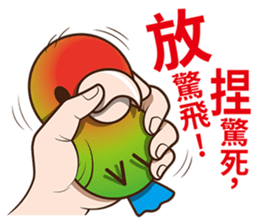 Curry bird & his friends sticker #11125630