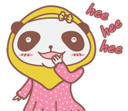 Pandy Hijab Muslimah sticker #11126111