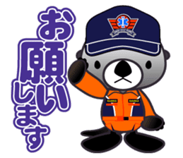 Sea otter Coast guard sticker #11126542