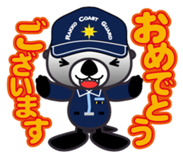 Sea otter Coast guard sticker #11126548