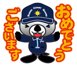 Sea otter Coast guard sticker #11126548