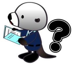 Sea otter Coast guard sticker #11126550