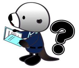 Sea otter Coast guard sticker #11126550