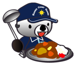 Sea otter Coast guard sticker #11126556