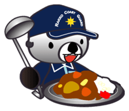 Sea otter Coast guard sticker #11126556