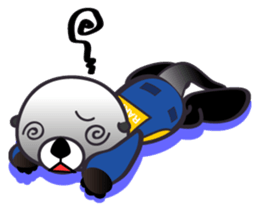 Sea otter Coast guard sticker #11126557