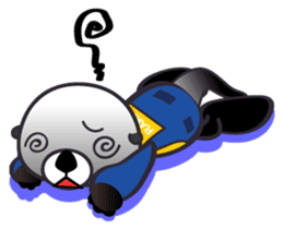 Sea otter Coast guard sticker #11126557