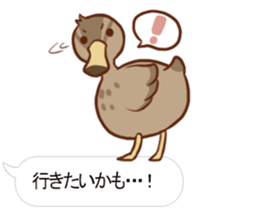 Maybe Duck sticker #11126585