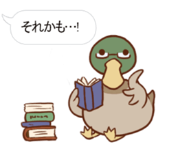 Maybe Duck sticker #11126605