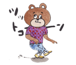 onomato-bear sticker #11126668