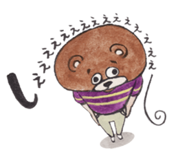 onomato-bear sticker #11126678