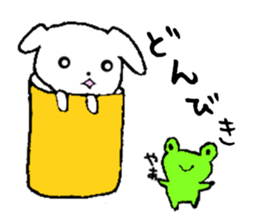 sometimes bear hidaben sticker sticker #11126753