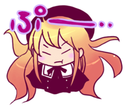 corechan and mio sticker #11126818