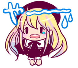 corechan and mio sticker #11126823