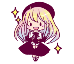 corechan and mio sticker #11126824