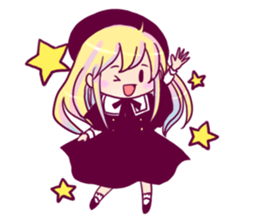 corechan and mio sticker #11126826