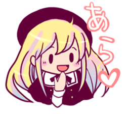 corechan and mio sticker #11126838