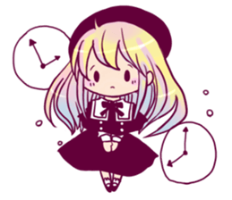 corechan and mio sticker #11126839