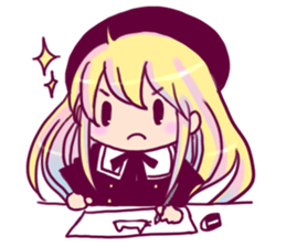 corechan and mio sticker #11126840