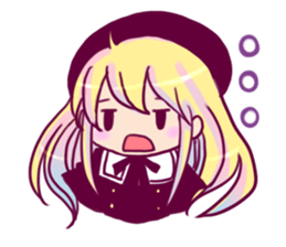 corechan and mio sticker #11126841