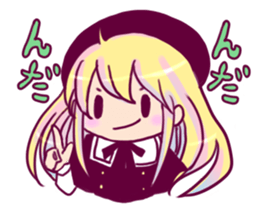 corechan and mio sticker #11126842