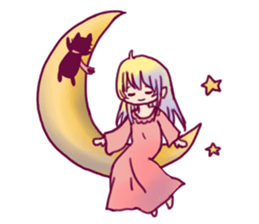 corechan and mio sticker #11126848