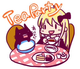 corechan and mio sticker #11126853