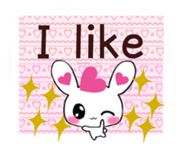 Ultra Lovely Rabbit and Panda sticker #11126976