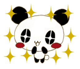 Ultra Lovely Rabbit and Panda sticker #11126980