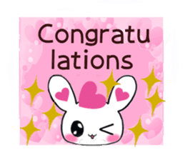 Ultra Lovely Rabbit and Panda sticker #11126988