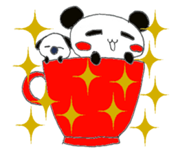 Ultra Lovely Rabbit and Panda sticker #11126991